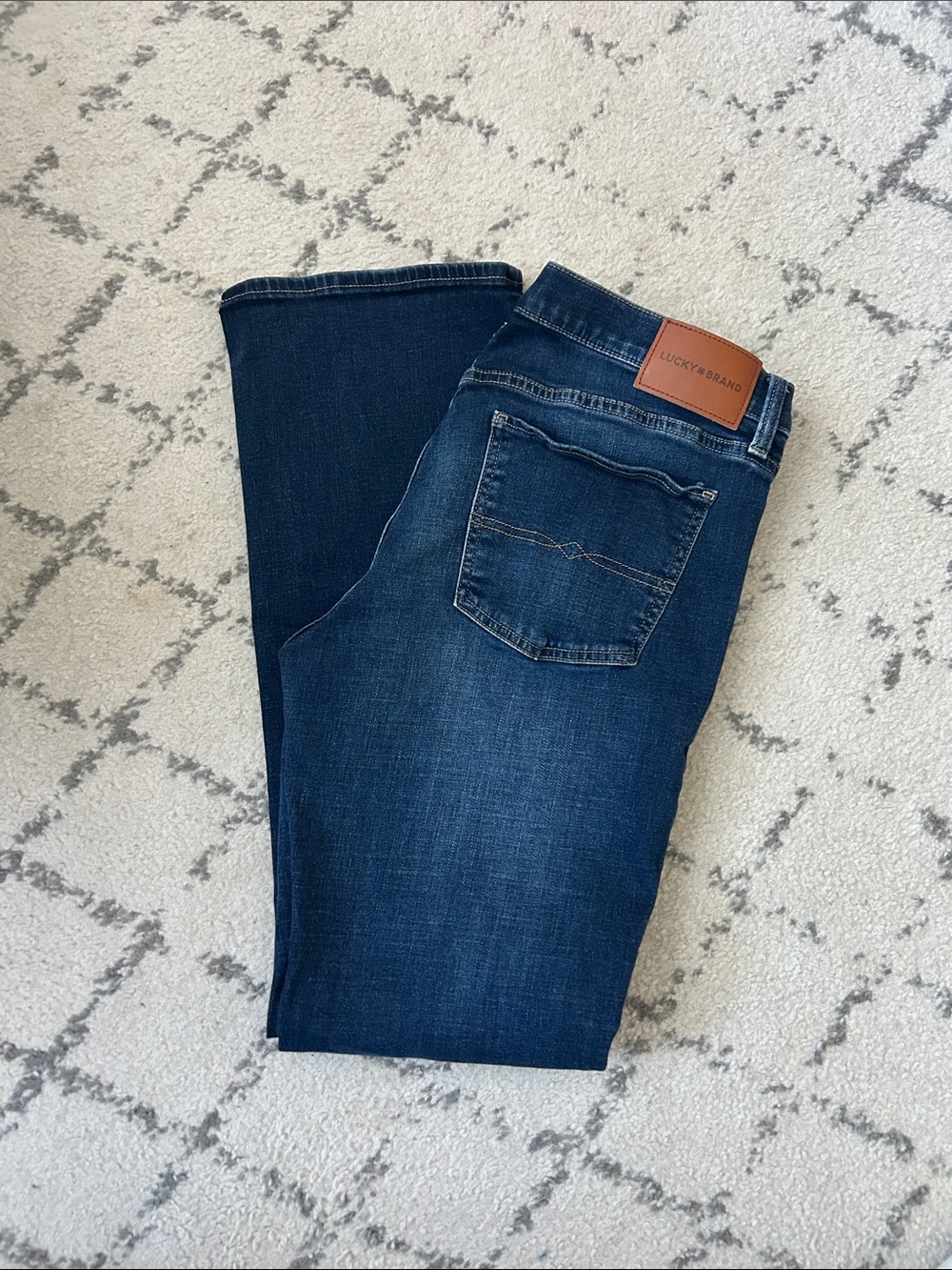 Lucky Brand Mid Rise Sweet Boot Cut Jeans